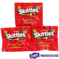Skittles Candy Fun Size Packs: 22LB Case -Candy Promotion Store skittles candy fun size packs 22lb case candy warehouse 5