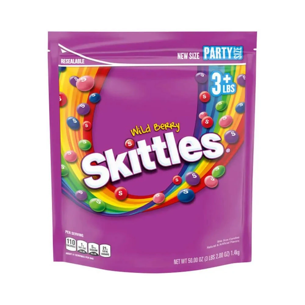 Skittles Wild Berry Candy: 50-Ounce Bag 1 Skittles Wild Berry Candy: 50-Ounce Bag