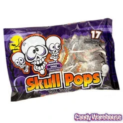 Skull Pops: 15-Piece Bag -Candy Promotion Store skull pops 15 piece bag candy warehouse 3 62c23623 c11a 4d29 b9d4 bc766d2e5cad