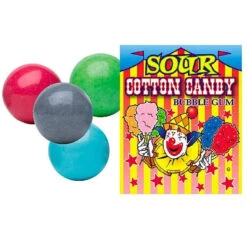 Sour Cotton Candy 1-Inch Gumballs: 850-Piece Case -Candy Promotion Store sour cotton candy 1 inch gumballs 850 piece case candy warehouse 3