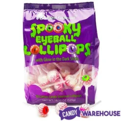 Spooky Eyeball Lollipops: 50-Piece Bag -Candy Promotion Store spooky eyeball lollipops 50 piece bag candy warehouse 4