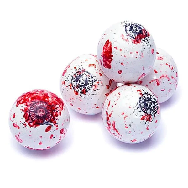 Spooky Eyeballs 1-Inch Gumballs: 850-Piece Case 1 Spooky Eyeballs 1-Inch Gumballs: 850-Piece Case