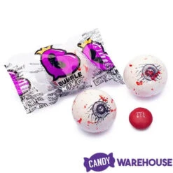 Spooky Eyes Bubble Gum Eyeballs - Wrapped: 100-Piece Bag -Candy Promotion Store spooky eyes bubble gum eyeballs wrapped 100 piece bag candy warehouse 3