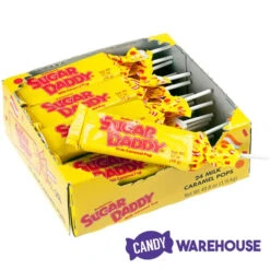 Sugar Daddy Caramel Pops - Large: 24-Piece Box -Candy Promotion Store sugar daddy caramel pops large 24 piece box candy warehouse 3 0200c15c 6be4 4855 b674 d708e09bef32