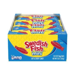 Swedish Fish Candy 2-Ounce Packs: 24-Piece Box -Candy Promotion Store swedish fish candy 2 ounce packs 24 piece box candy warehouse 5
