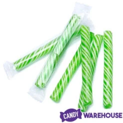 Sweet Spindles Mini Hard Candy Sticks - Lime: 50-Piece Jar -Candy Promotion Store sweet spindles mini hard candy sticks lime 50 piece jar candy warehouse 3