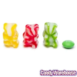 Swirl Gummy Bears: 3KG Bag -Candy Promotion Store swirl gummy bears 3kg bag candy warehouse 3