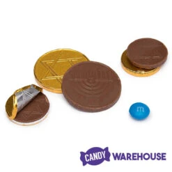 Thompson Hanukkah Gelt Gold Foiled Milk Chocolate Coins 1-Ounce Mesh Bags: 30-Piece Tub 7 Thompson Hanukkah Gelt Gold Foiled Milk Chocolate Coins 1-Ounce Mesh Bags: 30-Piece Tub -Candy Promotion Store thompson hanukkah gelt gold foiled milk chocolate coins 1 ounce mesh bags 30 piece tub candy warehouse 3