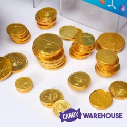 Thompson Hanukkah Gelt Gold Foiled Milk Chocolate Coins 1-Ounce Mesh Bags: 30-Piece Tub 9 Thompson Hanukkah Gelt Gold Foiled Milk Chocolate Coins 1-Ounce Mesh Bags: 30-Piece Tub -Candy Promotion Store thompson hanukkah gelt gold foiled milk chocolate coins 1 ounce mesh bags 30 piece tub candy warehouse 5