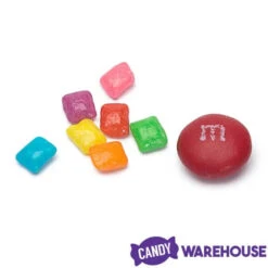 Tiny Chicle Squares Chewing Gum - Assorted: 1.5LB Jar -Candy Promotion Store tiny chicle squares chewing gum assorted 1 5lb jar candy warehouse 3