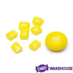 Tiny Chicle Squares Chewing Gum - Yellow: 1.5LB Jar -Candy Promotion Store tiny chicle squares chewing gum yellow 1 5lb jar candy warehouse 3