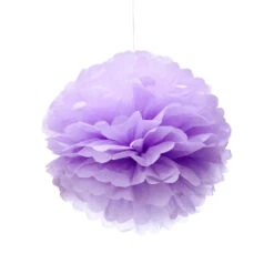 Tissue Paper 14-Inch Pom Pom - Lavender