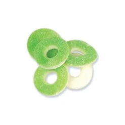 Trolli Apple O's Green Apple Gummy Rings Candy: 3LB Box -Candy Promotion Store trolli apple o s green apple gummy rings candy 3lb box candy warehouse 4
