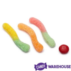 Trolli Sour Brite Crawlers Gummy Worms - Tropical: 9-Ounce Bag -Candy Promotion Store trolli sour brite crawlers gummy worms tropical 9 ounce bag candy warehouse 3