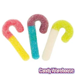 Trolli Sour Brite Mini Canes Jelly Candy Canes: 9-Ounce Bag -Candy Promotion Store trolli sour brite mini canes jelly candy canes 9 ounce bag candy warehouse 3