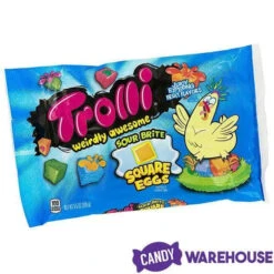 Trolli Sour Brite Square Eggs Gummy Candy: 9.5-Ounce Bag -Candy Promotion Store trolli sour brite square eggs gummy candy 9 5 ounce bag candy warehouse 5