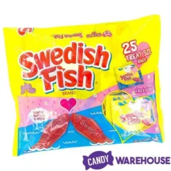 Valentine Swedish Fish Candy Treat Size Packs: 25-Piece Bag -Candy Promotion Store valentine swedish fish candy treat size packs 25 piece bag candy warehouse 3