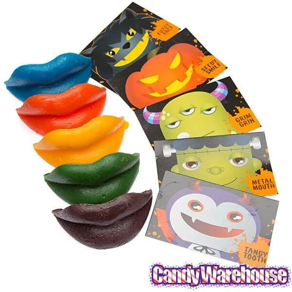 Wax Lips Halloween Candy: 24-Piece Box 5 Wax Lips Halloween Candy: 24-Piece Box - Image 5