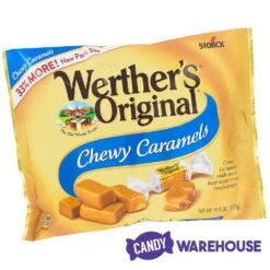 Werther's Original Chewy Caramels Candy: 50-Piece Bag -Candy Promotion Store werther s original chewy caramels candy 50 piece bag candy warehouse 3 85a7f162 fbf4 4bb0 badb 01bfcd159d04