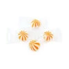 YumJunkie Sassy Spheres Orange Striped Candy Balls - Petite: 5LB Bag